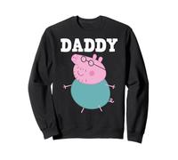 Peppa Pig Father's Day Daddy Bold Text Portrait of Daddy Big Sweatshirt