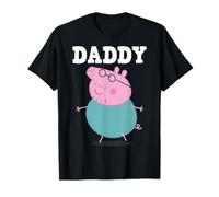 Peppa Pig Father's Day Daddy Bold Text Portrait of Daddy Big T-Shirt