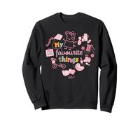Peppa Pig Favourite Things Collage Cerf-Volant Classique Sweatshirt