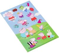 Peppa Pig - Feuille avec autocollants Pack de 6 - Papier SG25019 (Taille unique) (Coloré)