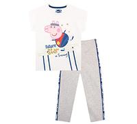 Peppa Pig Filles Ensemble Haut et Legging Blanc 6-7 ans