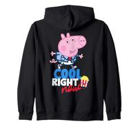 Peppa Pig George Cool Popcorn Adventure, Dessin animé Classique Amusant Sweat à Capuche