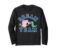 Peppa Pig George Dinosaur Raw Dream Team Adventure Classic Manche Longue