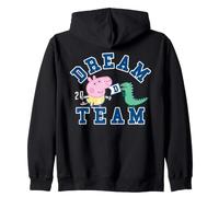 Peppa Pig George Dinosaur Raw Dream Team Classic Adventure Sweat à Capuche