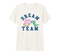 Peppa Pig George Dinosaur Raw Dream Team Classic Adventure T-Shirt Haut de Gamme