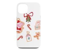 Peppa Pig Ginger Biscuits Noël Coque pour iPhone 13