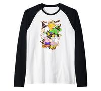 Peppa Pig Halloween Happy Costumes Group Shot Manche Raglan