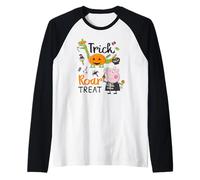 Peppa Pig Halloween Trick Roar Treat George's Costume Manche Raglan