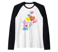 Peppa Pig Happy Birthday Manche Raglan
