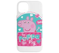 Peppa Pig Hearts Coque pour iPhone 14 Plus