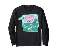 Peppa Pig Hello I am George Pig Manche Longue