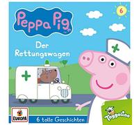 Peppa Pig – Histoires audio 006 : L'ambulance (et 5 autres histoires) – CD
