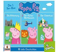 Peppa Pig Hörspiele - 01/3er Box (Folgen 1,2,3) [Import]