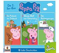 Peppa Pig Hörspiele - 02/3er Box (Folgen 4,5,6) [Import]
