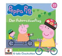 Peppa Pig – Hörspiele, épisode 28 : Der Fahrradausflug – CD (Import)
