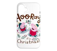 Peppa Pig Hooray Noël Coque pour iPhone 16