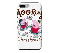 Peppa Pig Hooray Noël Coque pour iPhone 7 Plus/8 Plus