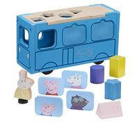 Peppa Pig Houten Schoolbus/Vormenstoof