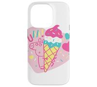 Peppa Pig Ice Cream Coque pour iPhone 14 Pro
