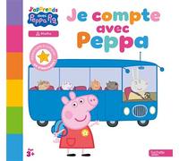Peppa Pig - J'apprends avec Peppa - Je compte avec Peppa - Hasbro - Hachette Jeunesse - cartonné - Document jeunesse