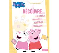 Peppa Pig - Je découvre : les lettres, les chiffres, les formes, les couleurs - Collectif - Hachette Jeunesse - cartonné - Document jeunesse