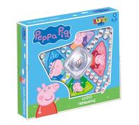 Jeu de société Pop-Up Ludo, ensemble de jeu de société Ludo traditionnel pour enfants, plaisir d'intérieur à partir de 3 ans, cadeau d'anniversaire pour enfants (Peppa Pig)