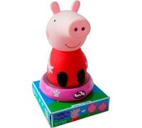 KIDS EUROSWAN Lampe de chevet relief Peppa Pig 25 cm Cranberry