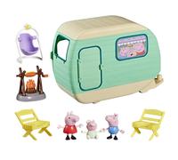 Peppa Pig La Caravane des Trois Petits cochons, Coffret de 3 Figurines avec Bébé