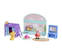 Peppa Pig La Chambre de Peppa, Coffret avec 1 Figurine, 7 Accessoires, Compatible avec La Grande Maison familiale, Jouets pour Jeunes Enfants, dès 3 Ans