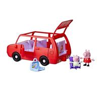 Peppa Pig La Grande Voiture Familiale, Coffret, Jouets pour Filles, 2 Figurines Peppa et Evie, Jouets Créatif pour Enfants dès 3 Ans