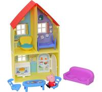 Peppa Pig La maison familiale de Peppa, Jouet pour enfants d'âge préscolaire, comprenant une figurine et 6 accessoires, des 3 ans