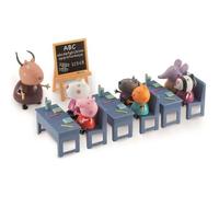 PEPPA PIG la Salle de Classe + 7 personnages