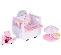Peppa Pig - Le Stand de Glace de Peppa - Véhicule + Décor + Figurine 5 cm