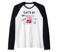 Peppa Pig Let's Go Manche Raglan