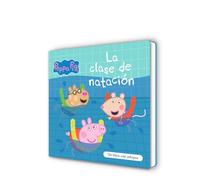 Peppa Pig. Libro de cartón con solapas - La clase de natación