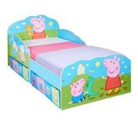 Peppa Pig - Lit pour enfants avec tiroirs de rangement sous le lit pour matelas 140cm x 70cm Multicolore G
