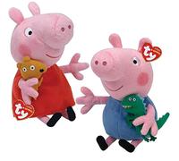 Peppa Pig Lot de 2 Peluches