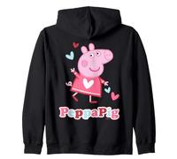 Peppa Pig Love Hearts Pose Happy Friends Fun Classic Forever Sweat à Capuche