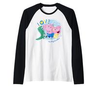 Peppa Pig Love My Big Brother Manche Raglan