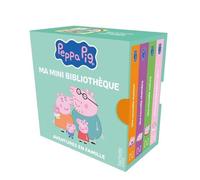 Peppa Pig - Ma Mini Bibliothèque Aventures En Famille - Coffret En 4 Volumes