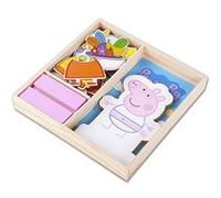 Peppa Pig Magnetic Wood Dress Up Puzzle (25 Piece) G