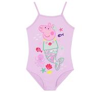 Peppa Pig Maillot De Bain | Déguisement Plage Sirène Fille | Maillot De Bain D'été pour Fille | Violet 18-24 Mois