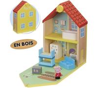 Peppa Pig - Maison Classique en Bois avec 1 personnage