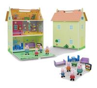 Peppa Pig Maison En Bois Avec 4 Caractères