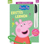 Peppa Pig Mein Lernspielheft - Erstes Lernen: Ab 4 Jahren I Mit Stift und abwischbaren Seiten
