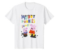 Peppa Pig Muddy Puddles Jump! Peppa & George Having Fun T-Shirt