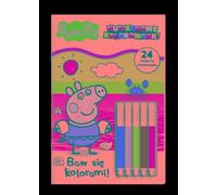 Peppa Pig Number Coloring Book 3 Jouez avec les couleurs - Arrangement collectif (Malbücher für Kinder auf Polnisch)