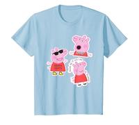 Peppa Pig OMG! Drama Queen T-Shirt, Enfant, Bleu Céleste, 10 Ans