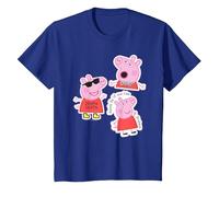 Peppa Pig OMG! Drama Queen T-Shirt, Enfant, Bleu Royal, 8 Ans