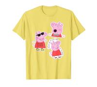 Peppa Pig OMG! Drama Queen T-Shirt, Homme, Citron, XL